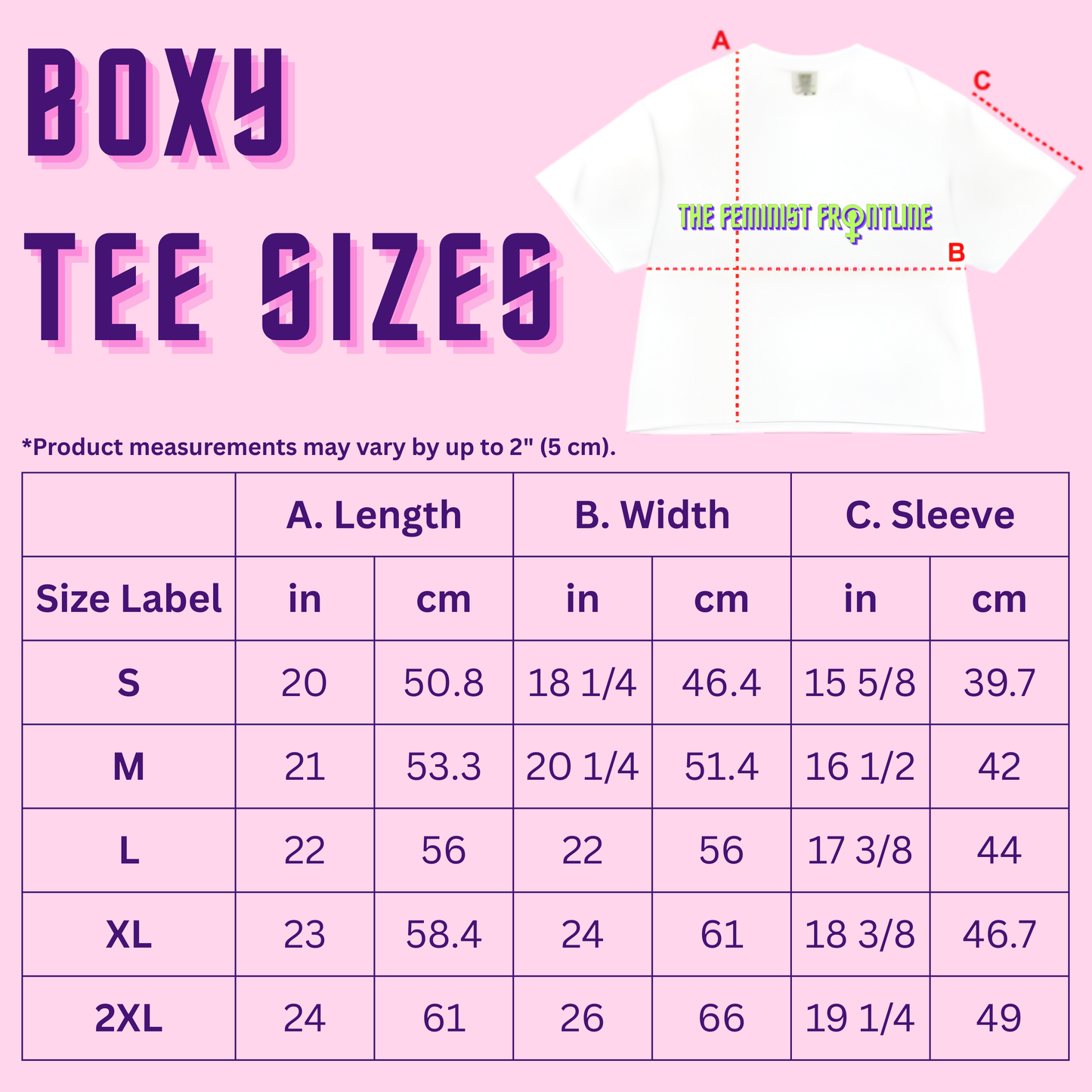 "My Big Three" Boxy tee