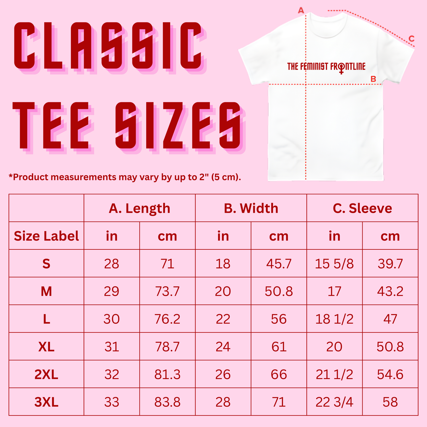 "When in Doubt" Unisex classic tee