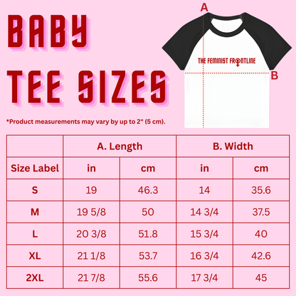 "When in Doubt" Baby tee